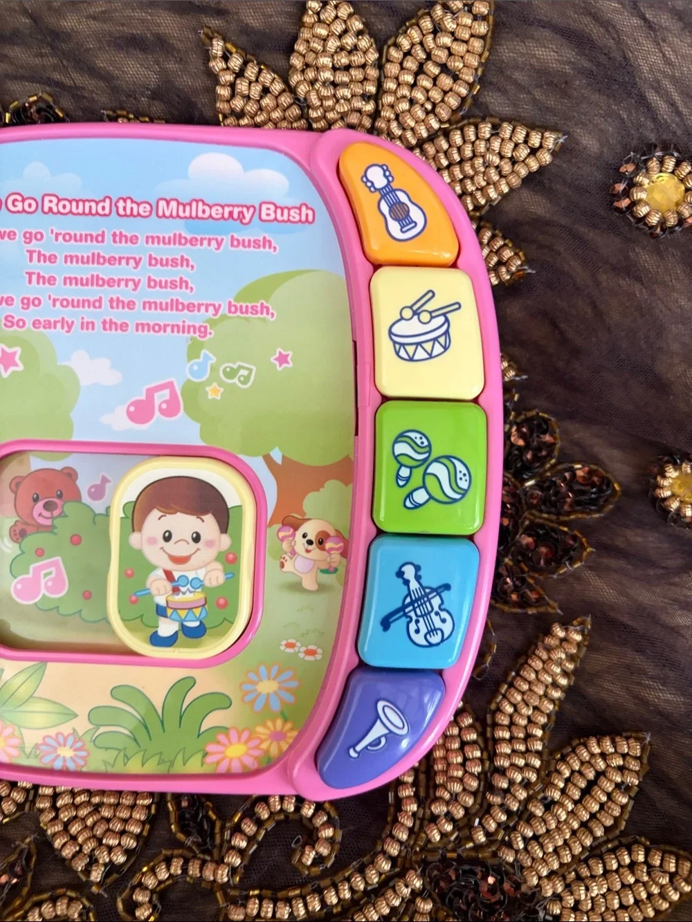 VTech Musical Rhymes Book Educational Toys For 6 month -3 Years Olds Toddler